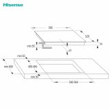 Induktionsplade Hisense #1