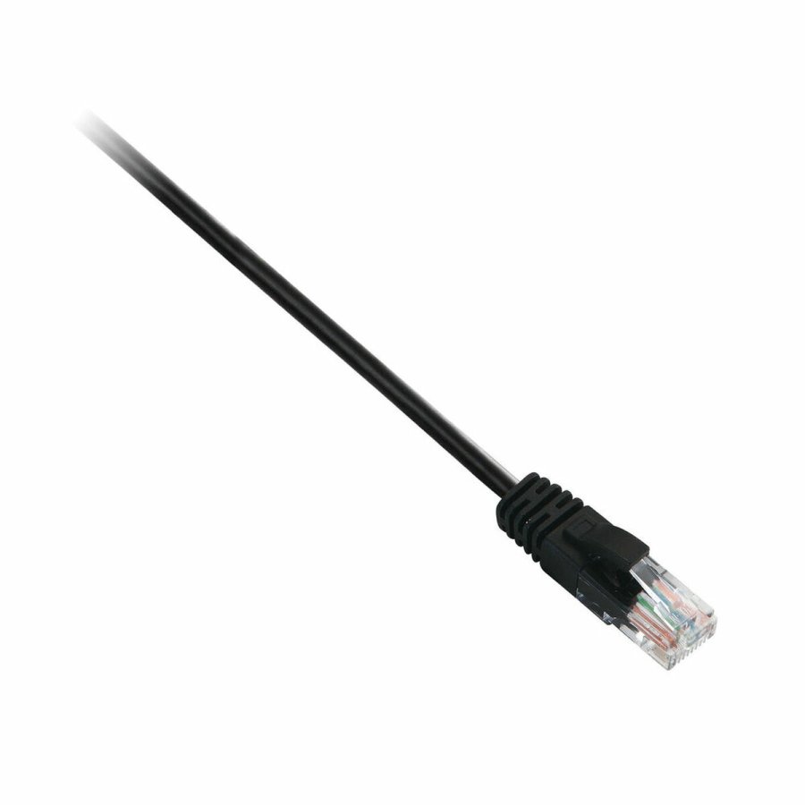 UTP kategori 6 stift netv�rkskabel V7 V7CAT6UTP-01M-BLK-1E 1 m #1