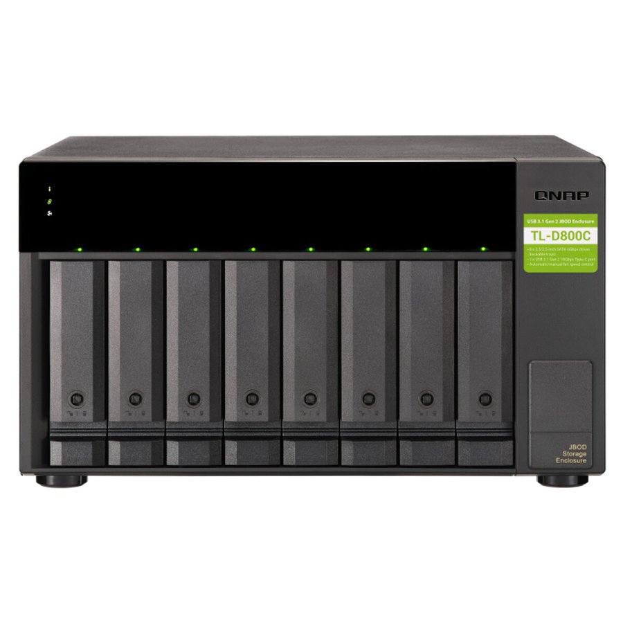 Network Storage Qnap TL-D800C Sort Sort/Gr #1