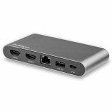 USB Hub Startech DK30C2HAGPD Sort Gr� USB-C #2