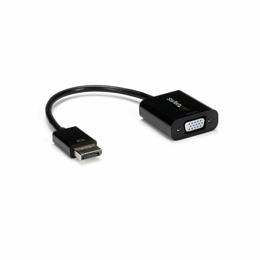 DisplayPort til VGA-adapter Startech DP2VGA3X5 Sort #1