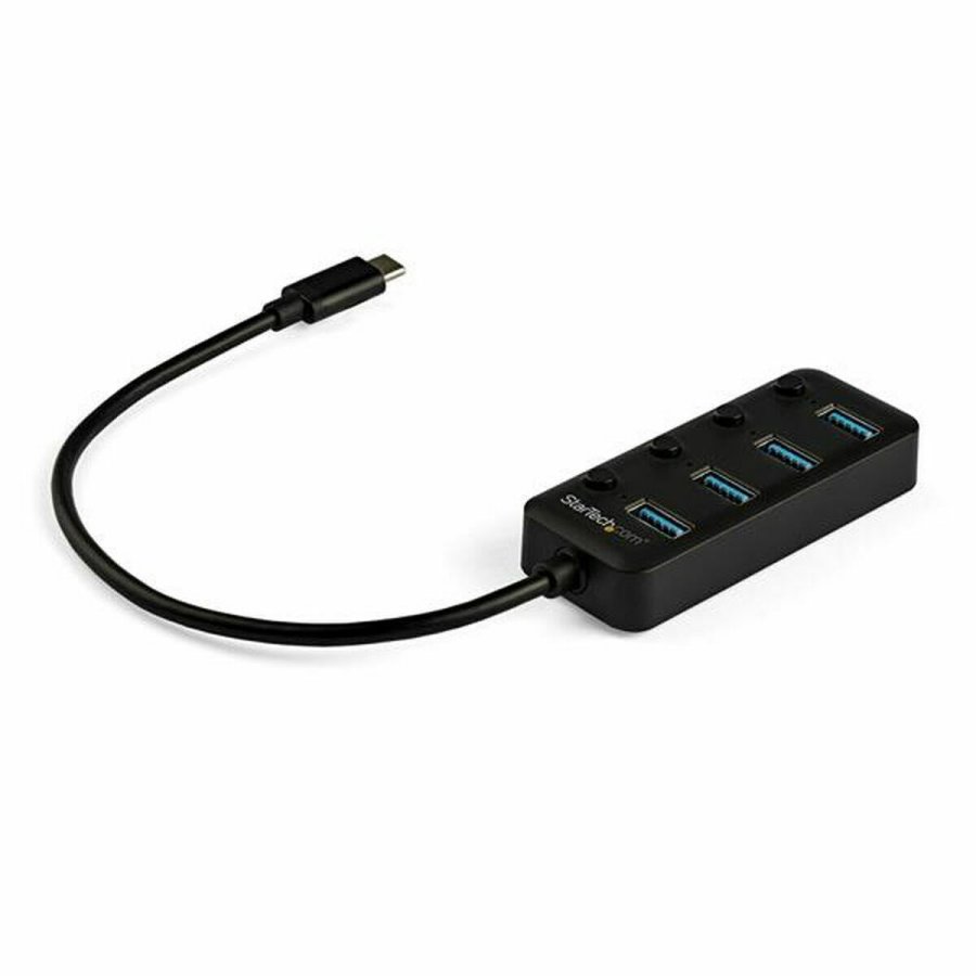 USB Hub Startech HB30C4AIB Sort #1