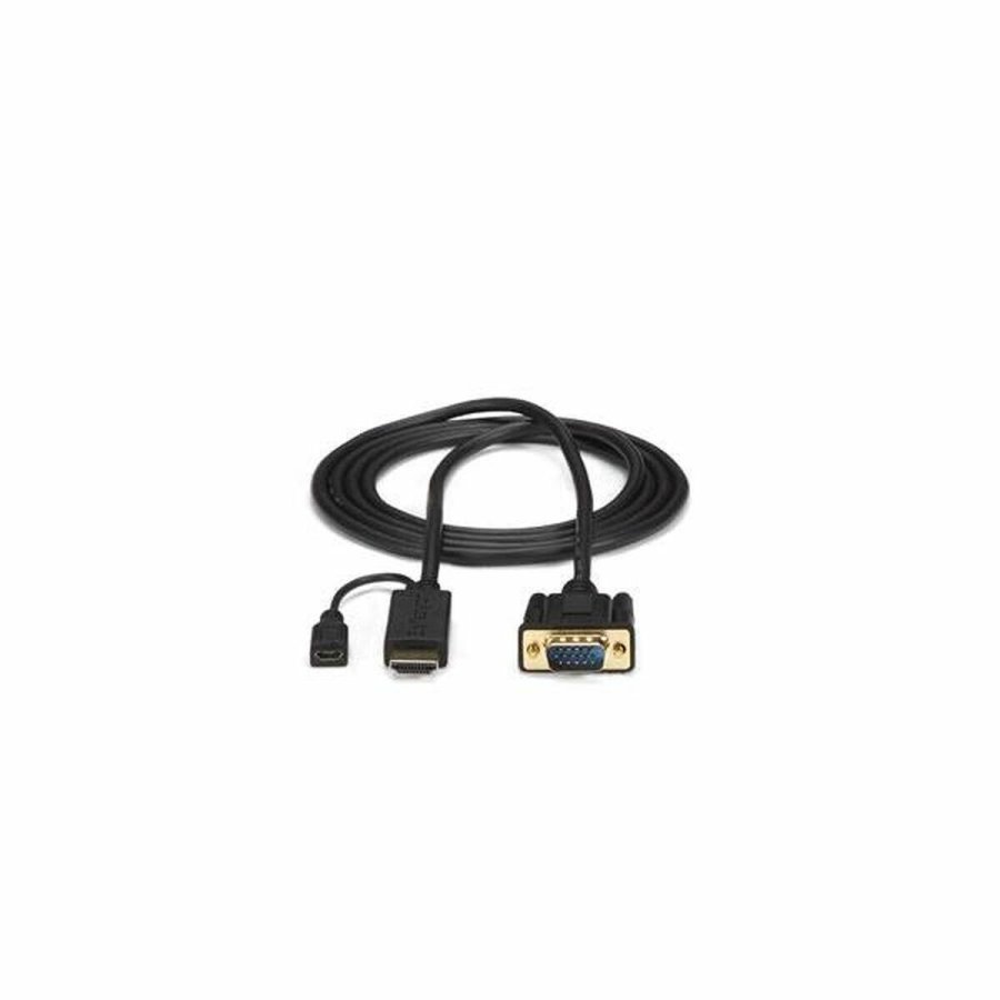 HDMI-kabel Startech HD2VGAMM3 0,9 m Mikro USB VGA #2