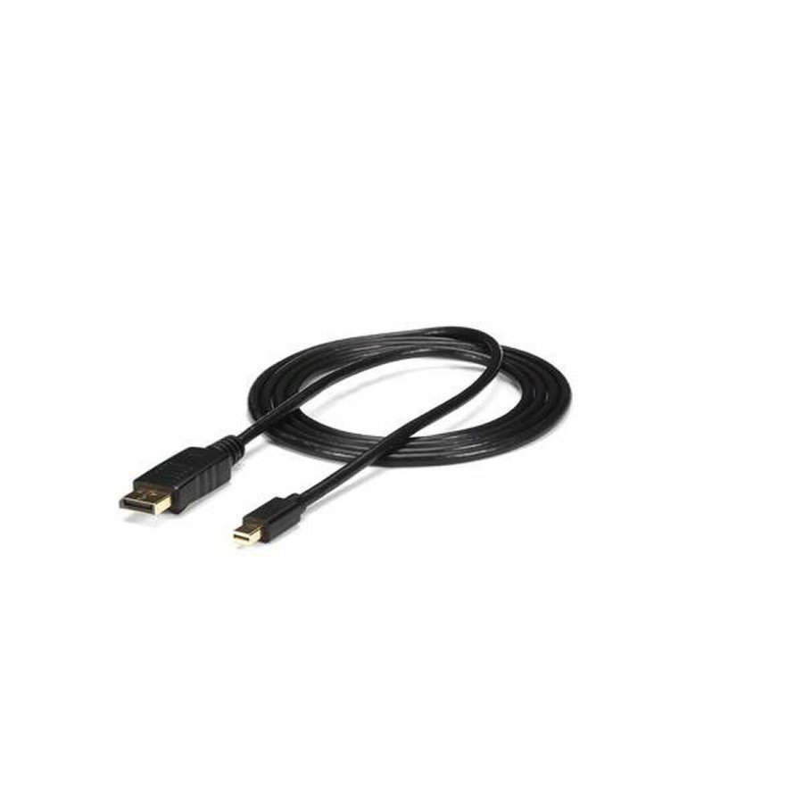 MiniDisplayPort til Displayport kabel Startech MDP2DPMM6            (1,8 m) Sort #1