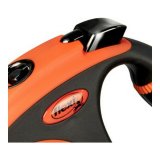 Hundebly Flexi XTREME 5 m Orange Strrelse S #2