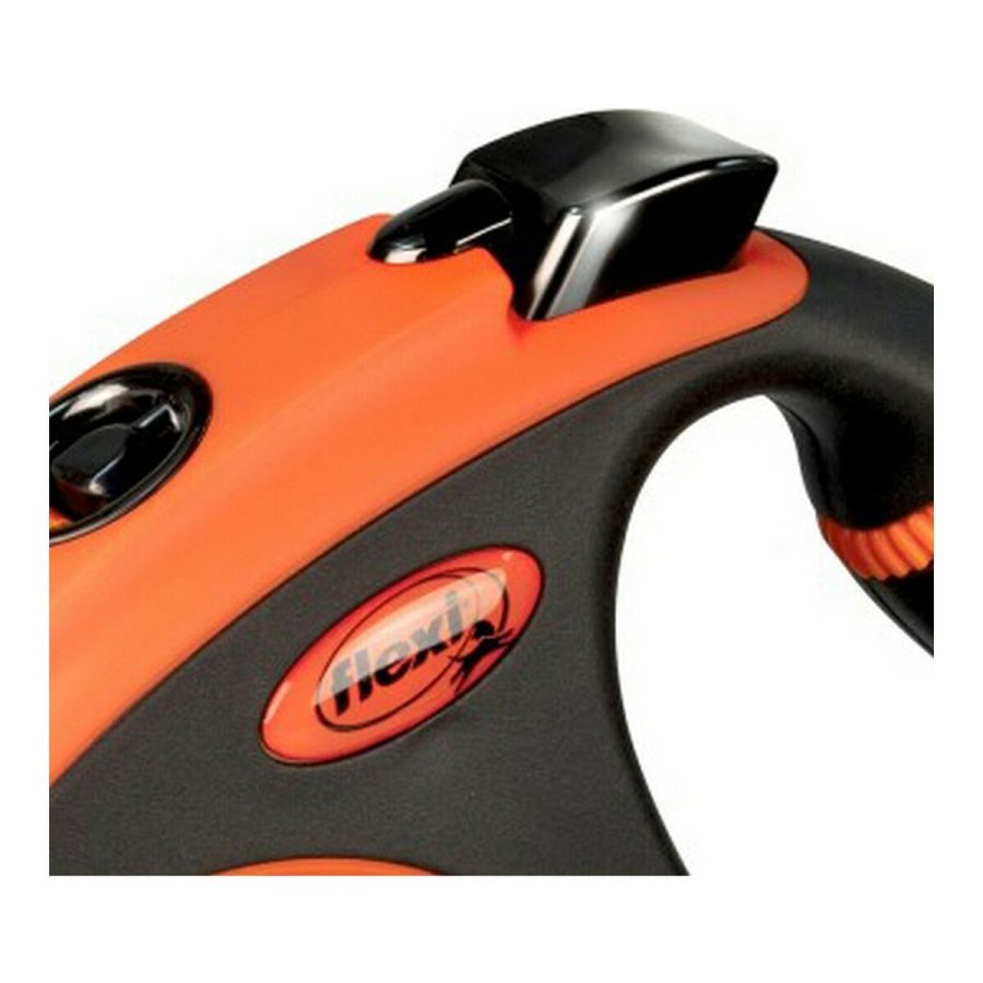 Hundebly Flexi XTREME 5 m Orange Strrelse S #2