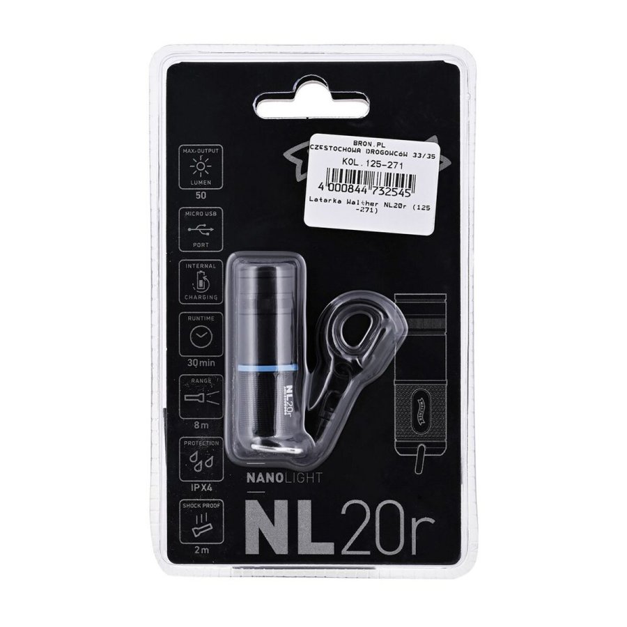 LED lommelygte-nglering Walther 3.7121-1 #3