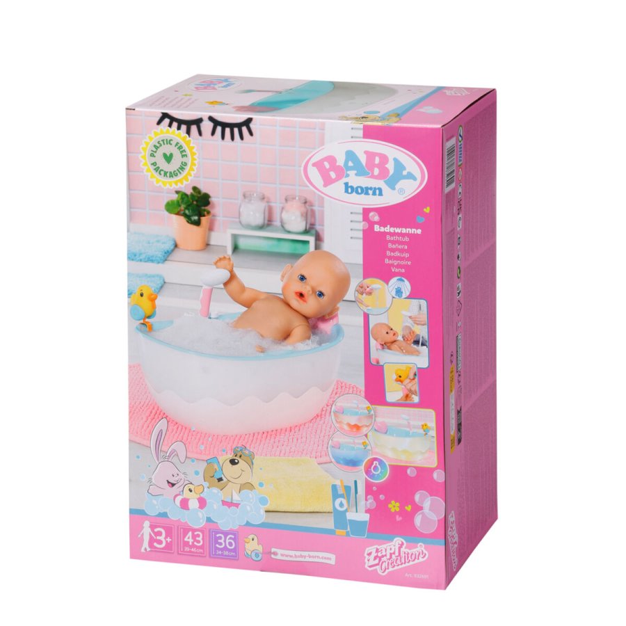 Dukke Tilbehr Baby Born Bath Bathtub #2