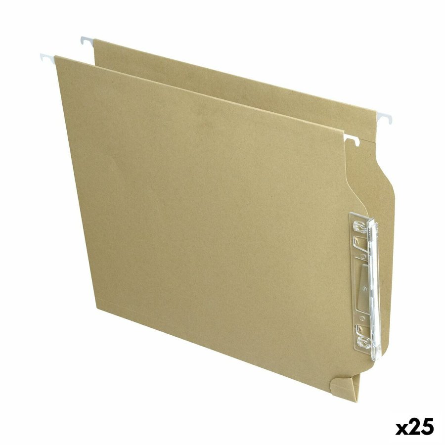 Hanging folder FADE Navnemrkat Fremviser Gennemsigtig Brun A4 Karton (25 enheder) #1