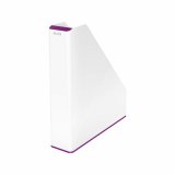 Tidsskriftholder Leitz Hvid Violet A4 polystyren 7,3 x 31,8 x 27,2 cm #2