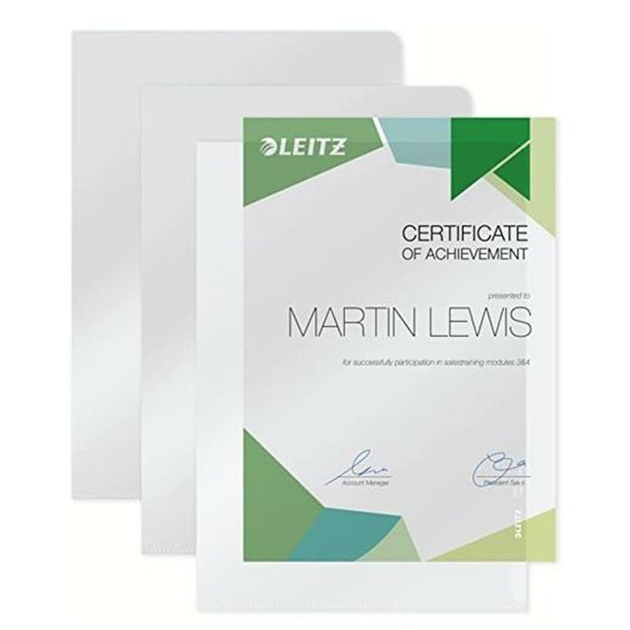 Dossier Leitz 41000003 Gennemsigtig A4 100 Dele #1