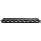 24-port UTP kategori 6 Patch Panel LINDY 25990 #1