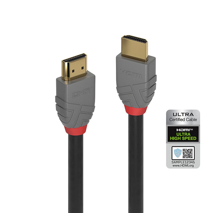 HDMI-kabel LINDY 36951 Sort 50 cm #1