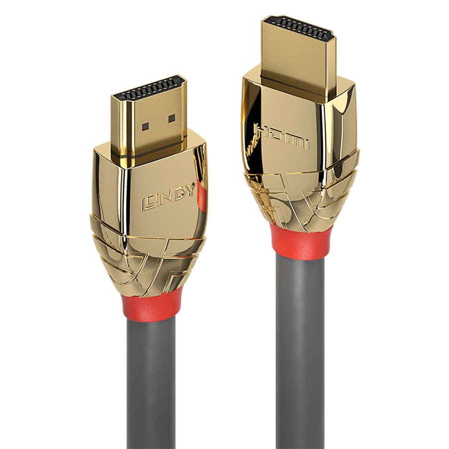 HDMI-kabel LINDY 37865 Gylden 7,5 m #1