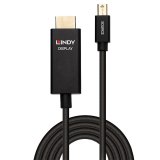 Mini DisplayPort til HDMI-adapter LINDY 40920 Sort 50 cm #2