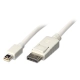 Mini DisplayPort til DisplayPort-adapter LINDY Hvid #1