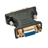 DVI til VGA LINDY 41199 Sort #2