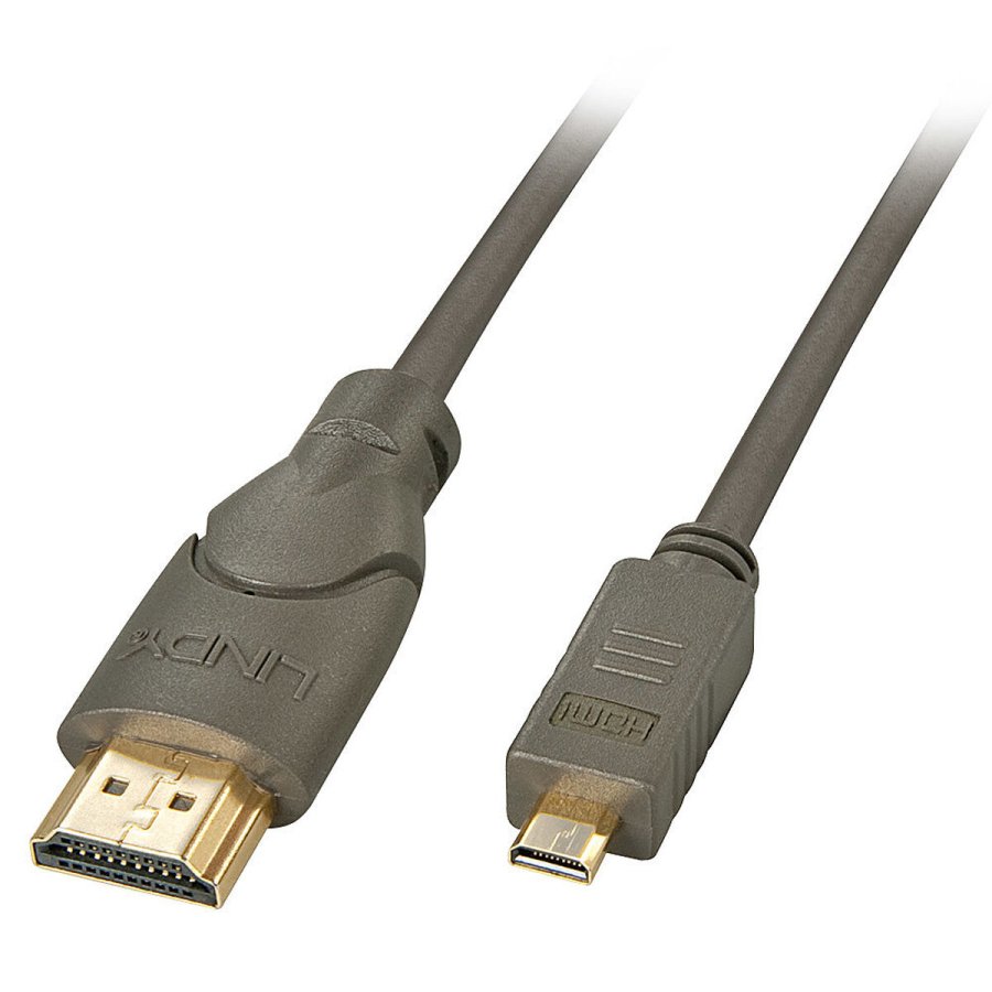 HDMI til micro HDMI kabel LINDY 41353 2 m Sort #1