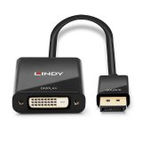 DisplayPort til DVI-mellemstik LINDY 41734 Sort #1