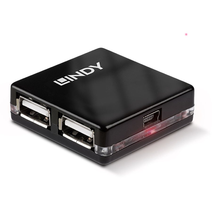 USB Hub LINDY 42742 Sort #1