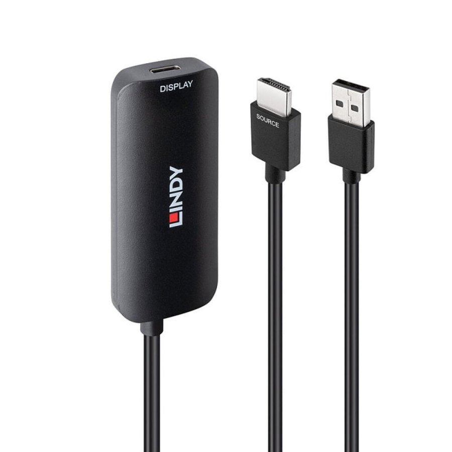 HDMI til DVI-adapter LINDY Sort 20 cm #3