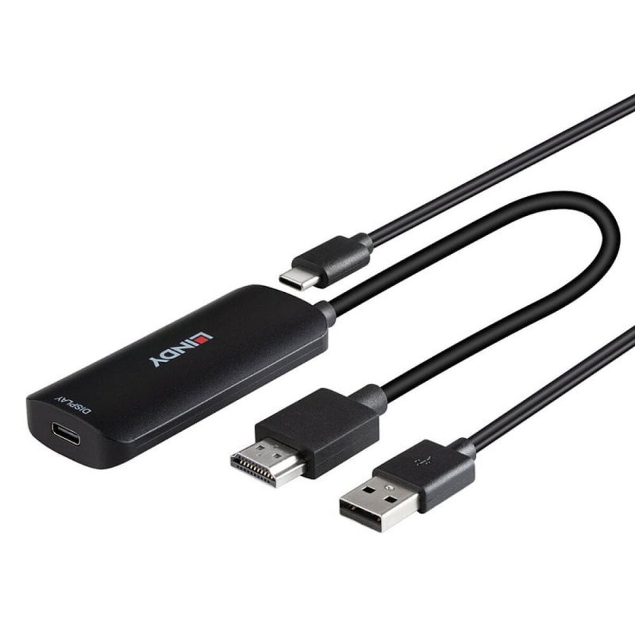HDMI til DVI-adapter LINDY Sort 20 cm #5