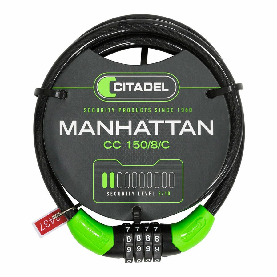 Kabel med hngels Citadel Manhattan cc 150/8/c Kombination Sort 150 cm #1