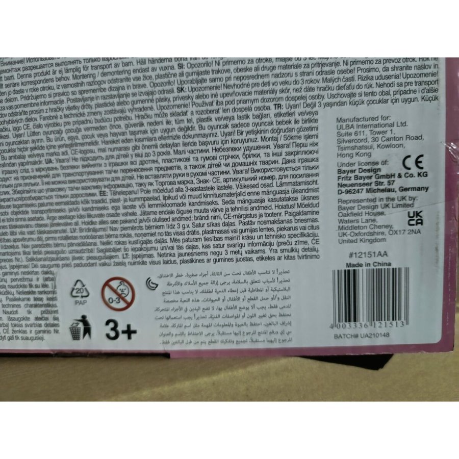 Lille Barnevogn til Dukker Reig Classic Deluxe 70 x 42 x 89 cm Bl #2