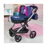 Lille Barnevogn til Dukker Reig Stule Pram Marinebl 63 cm #2