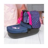Lille Barnevogn til Dukker Reig Stule Pram Marinebl 63 cm #3