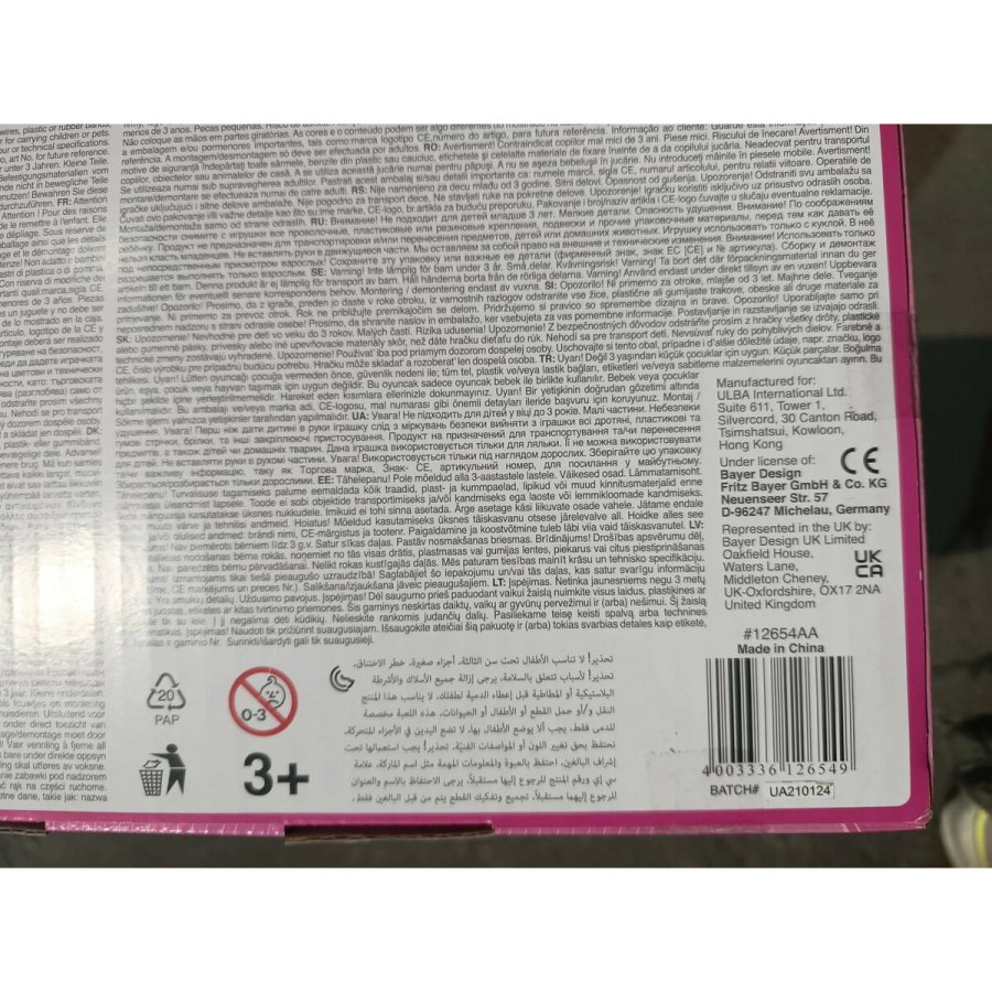 Lille Barnevogn til Dukker Reig Stule Pram Marinebl 63 cm #5