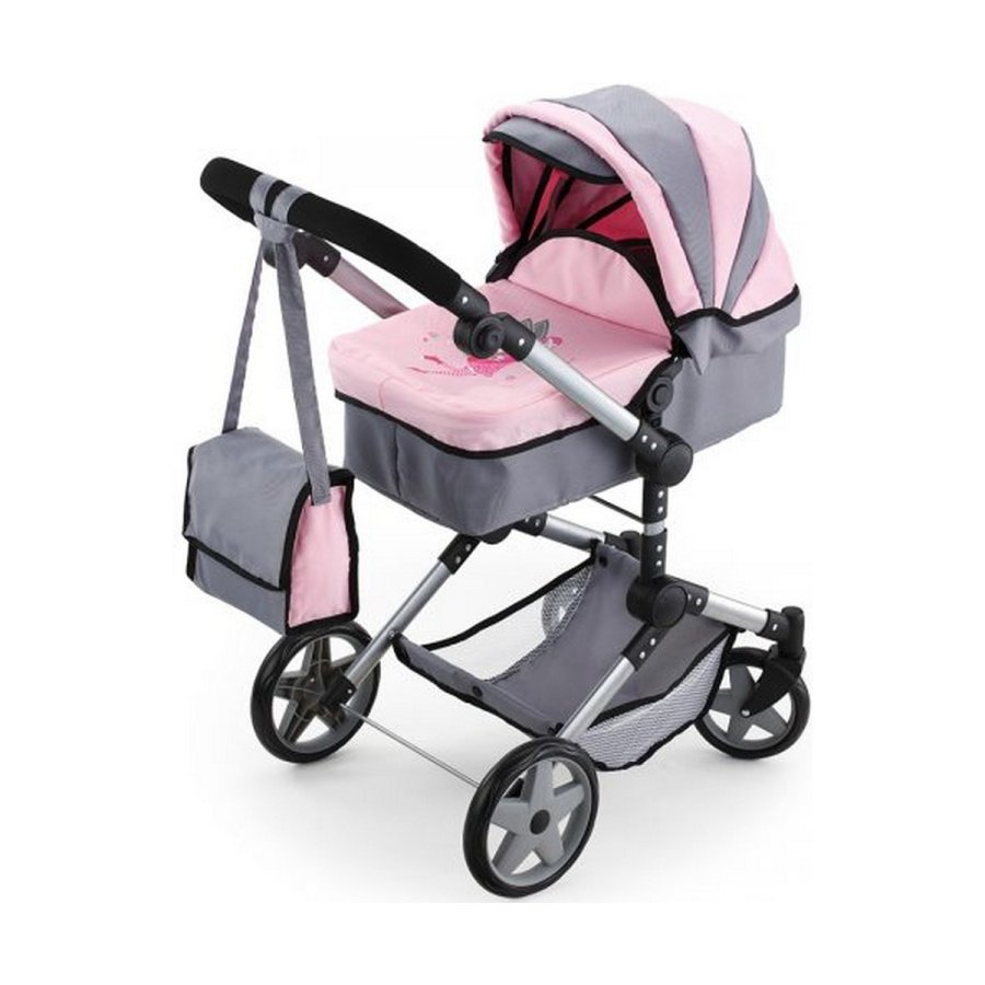 Lille Barnevogn til Dukker Reig Pram Neo Pro Gr 57 cm #1