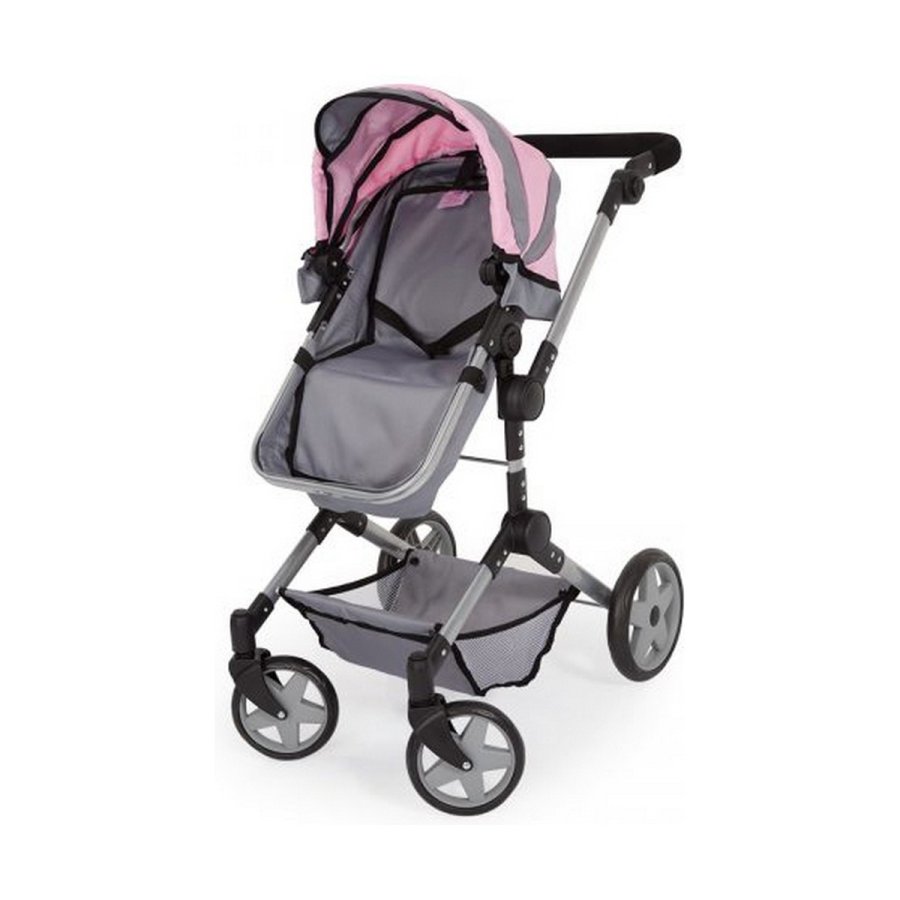 Lille Barnevogn til Dukker Reig Pram Neo Pro Gr 57 cm #4