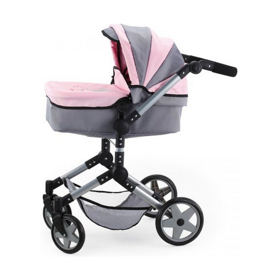 Lille Barnevogn til Dukker Reig Pram Neo Pro Gr 57 cm #5
