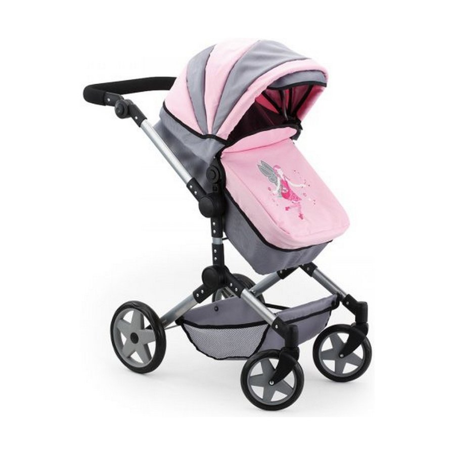 Lille Barnevogn til Dukker Reig Pram Neo Pro Gr 57 cm #6