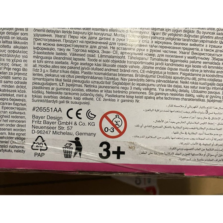 Lille Barnevogn til Dukker Reig Tandem Bl 73 x 63 x 46 cm #3