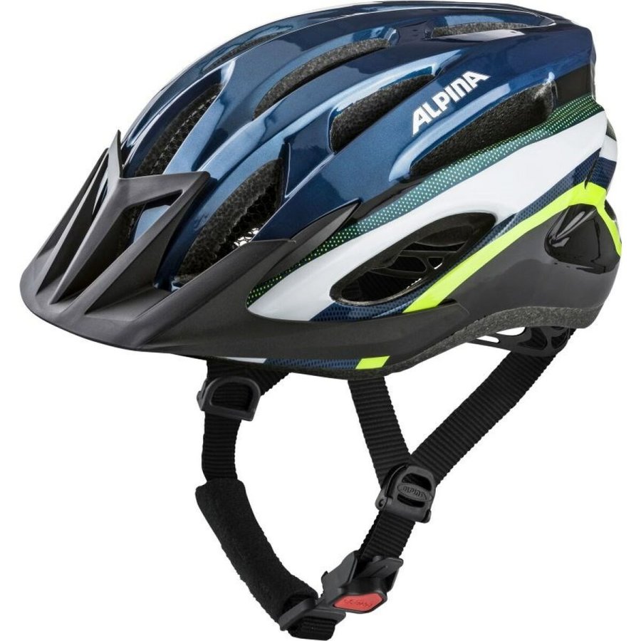 Cykelhjelm til voksne Alpina MTB17 Gul Bl Grn 58-61 cm #1