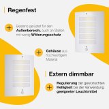 V�glampe Brilliant Hvid Metal Plastik 15 W 60 W E27 #4