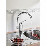 Kitchen Tap Grohe Wave Cosmopolitan - 32449001 C-formet Metal #2