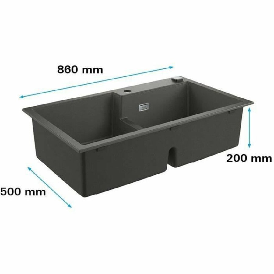 Vask med to rum Grohe K500 #3