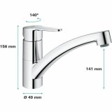 Hane med blandingsbatteri Grohe Start Eco #4