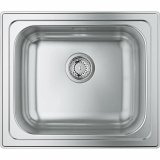Hane med blandingsbatteri Grohe 31719SD0 Rustfrit stl Rektangulr #1