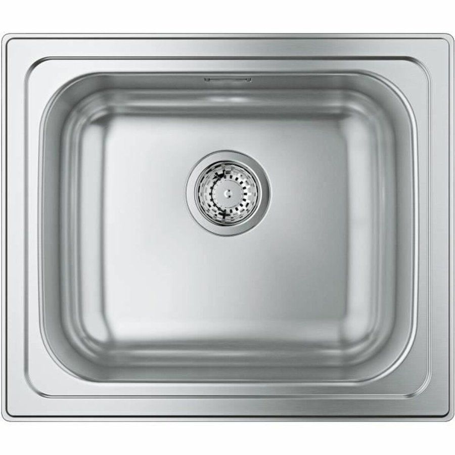 Hane med blandingsbatteri Grohe 31719SD0 Rustfrit stl Rektangulr #1