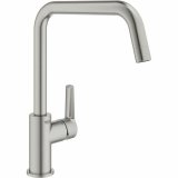 Hane med blandingsbatteri Grohe Metal Rustfrit st�l #1