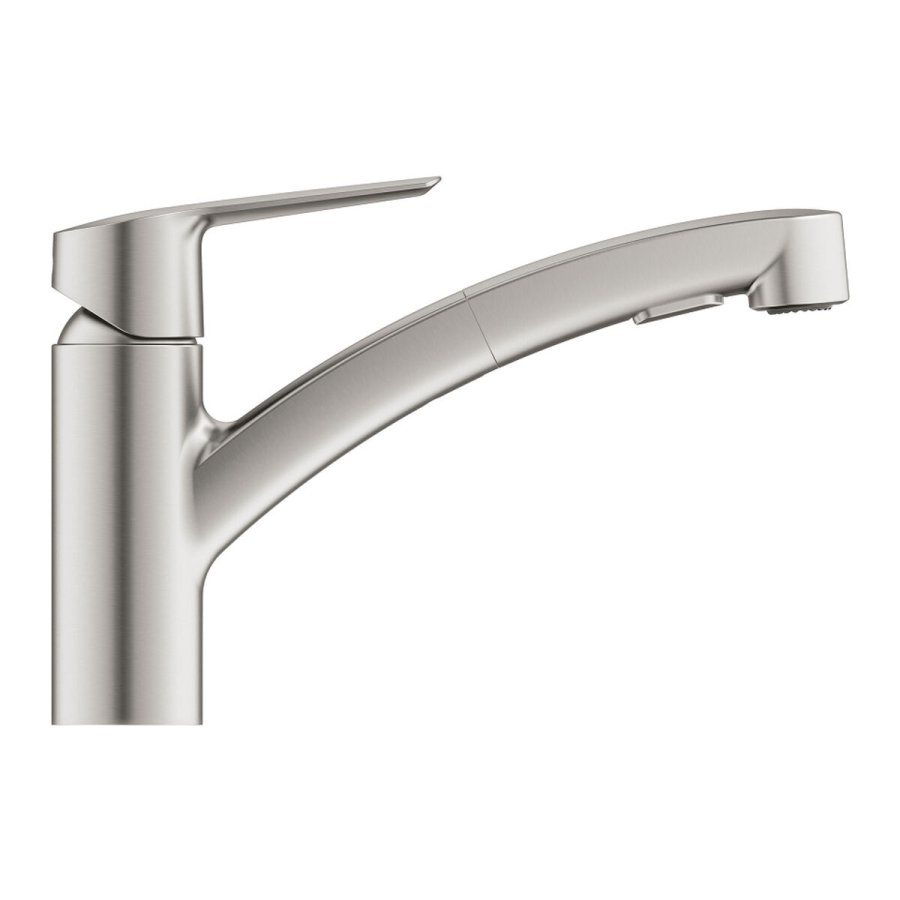 Hane med blandingsbatteri Grohe 30531DC1 Metal Kobber #2