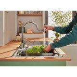 Hane med blandingsbatteri Grohe StartLoop C-formet Kobber #2