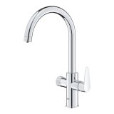 Kitchen Tap Grohe  Blue Pure StartCurve Metal C-formet #2