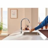 Kitchen Tap Grohe  Blue Pure StartCurve Metal C-formet #4