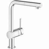 Hane med blandingsbatteri Grohe 32168000 Kobber #1