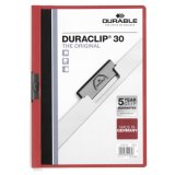 Dokumentmappe Durable Duraclip 30 Rd Gennemsigtig A4 25 Dele #2